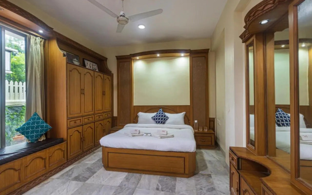 SaffronStays Anugraha - pet-friendly pool villa with garden near Wet N Joy water park