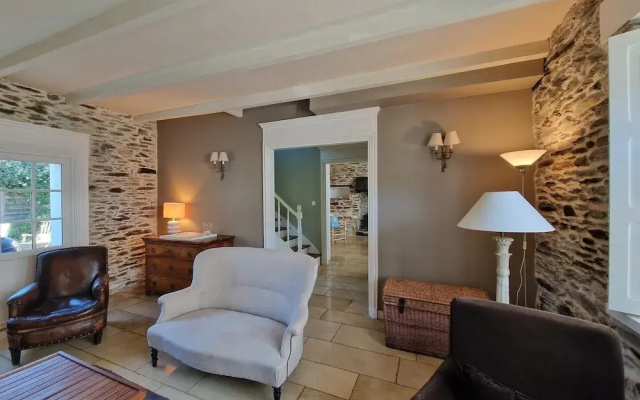 House in Locquirec Near Sandy Beaches