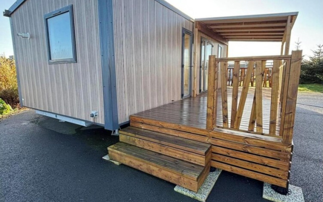 Caravan Bredene by the sea