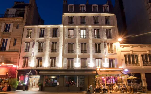 Отель Hôtel Courcelles Étoile вид на фасад