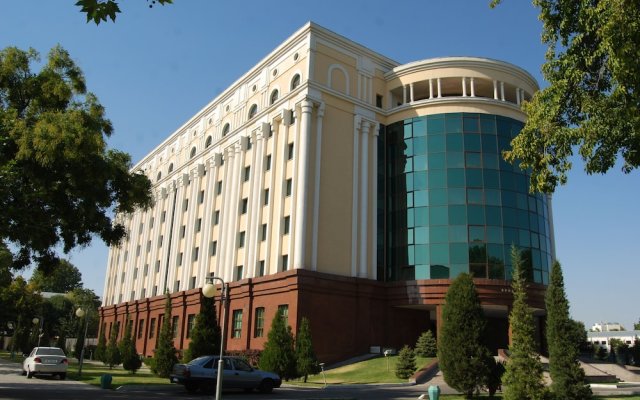 Отель Регистан Плаза Узбекистан, Самарканд - отзывы, цены и фото номеров - забронировать отель Регистан Плаза онлайн вид на фасад