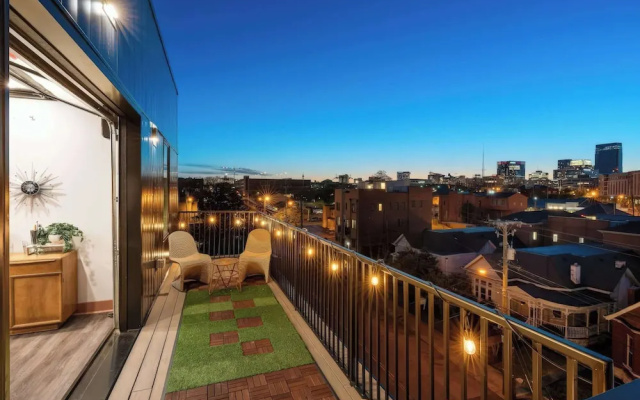 The Penthouse - 3BR Rooftop - Downtown Nashville