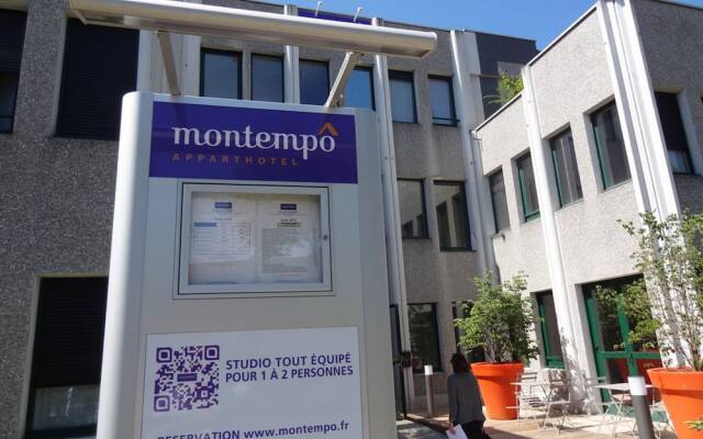 Отель Montempô Apparthôtel Lyon Sud Франция, Лион - 1 отзыв об отеле, цены и фото номеров - забронировать отель Montempô Apparthôtel Lyon Sud онлайн вид на фасад