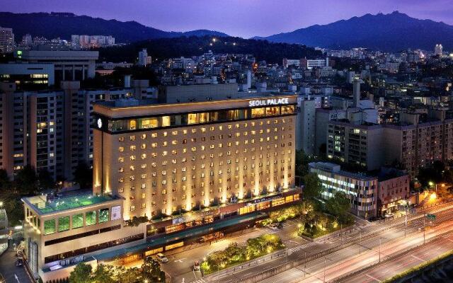 Sheraton Seoul Palace Gangnam Hotel вид на фасад