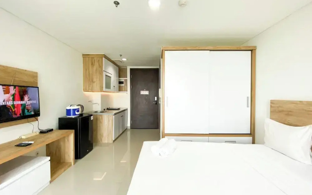 Wooden Touch Studio At Lrt City Bekasi Apartment