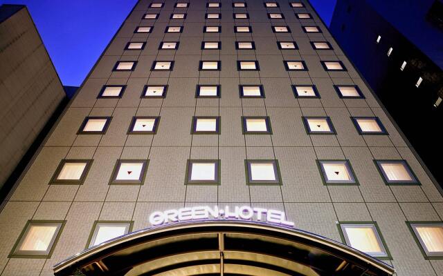 Отель Hakata Green Tenjin Фукуока вид на фасад