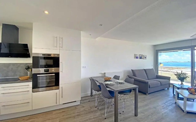 Studio Larmor-Plage, 1 pièce, 3 personnes - FR-1-349-116