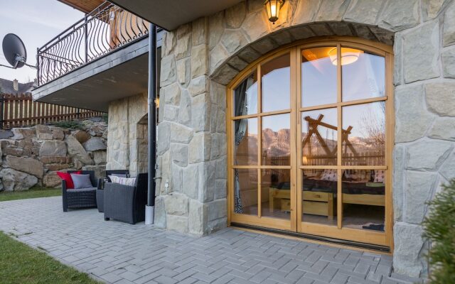 Отель Apartamenty Stylowe Zakopane Косцелиско вид на фасад