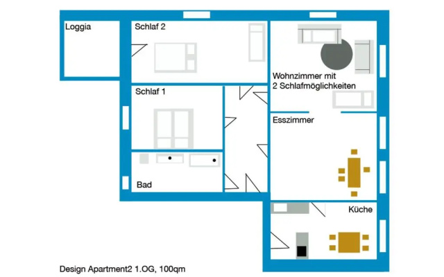 Design Apartment "Hier war Goethe nie"