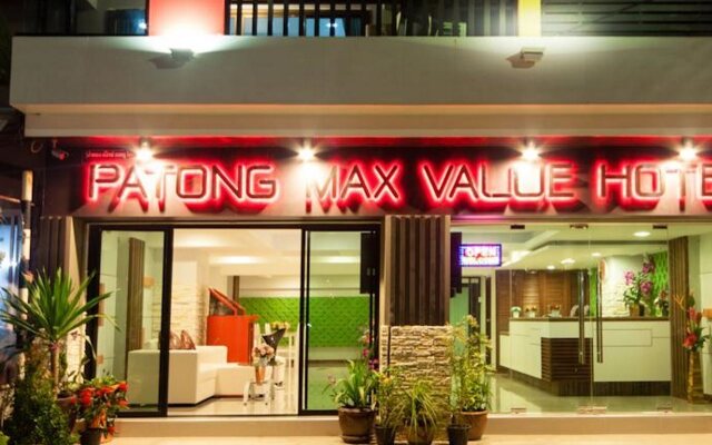 Patong Max Value Hotel вид на фасад