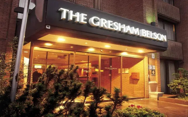 Отель Gresham Belson Hotel Бельгия, Брюссель - 1 отзыв об отеле, цены и фото номеров - забронировать отель Gresham Belson Hotel онлайн вид на фасад