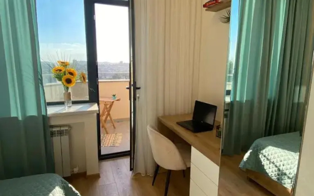 Beautiful apartment with 3 balconies in the center of Yerevan