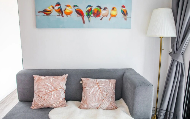 Apartment 450m from BTS with Sky Pool - bkbloft1