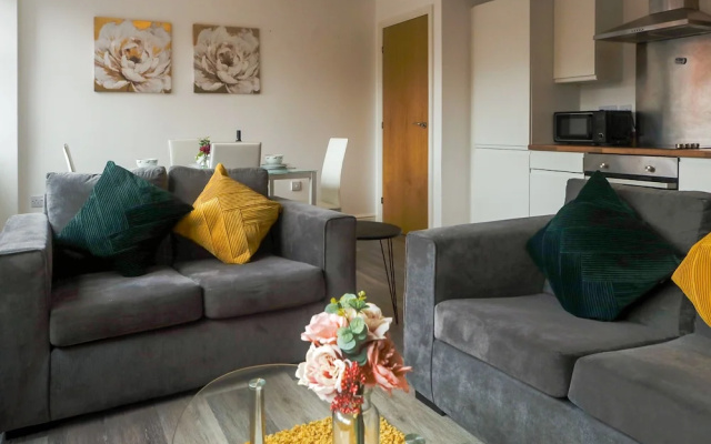 Inviting 2-bed Apartment in Derby, UK
