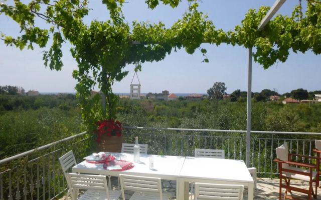 Six-bedroom House With Terrace Ionian Sea View