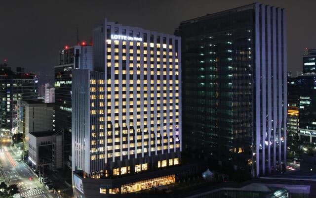 Lotte City Hotel Guro вид на фасад