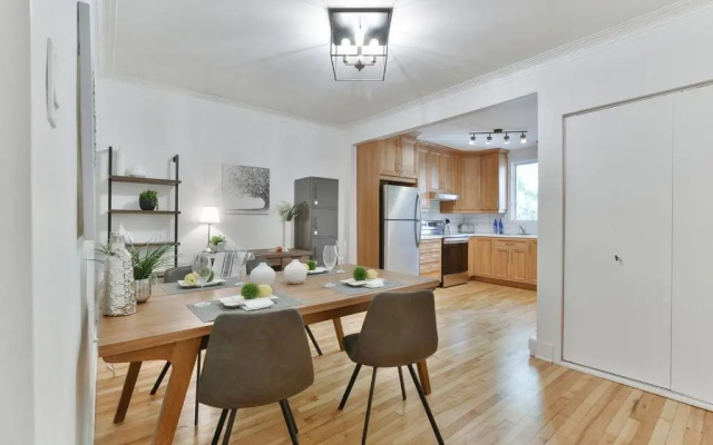 Lovely 1BR - 5mins from Laurier Metro