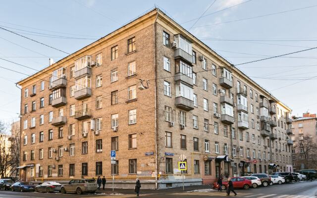 Апартаменты Apartment Nice Mayakovskaya Москва вид на фасад
