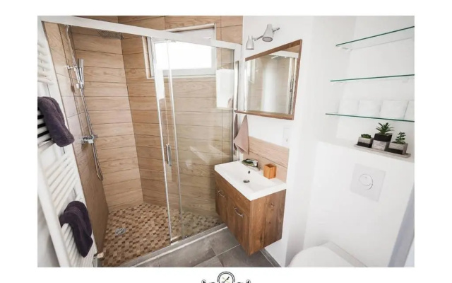 La Suite T2 40m2 avec terrasse 1ch-4pers Appart Hotel Poitiers