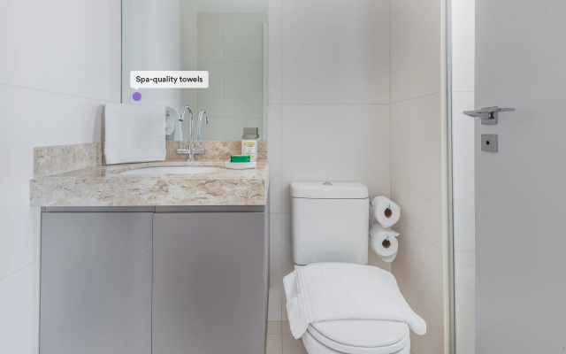 Apartamento com vaga e vista panorâmica | Vila Olímpia
