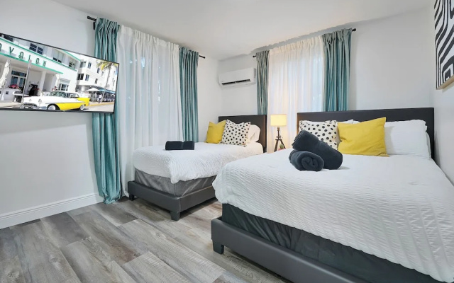 Jungle Getaway Wynwood Massage shower BBQ Patio