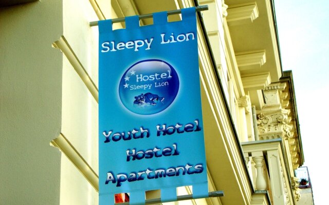 Отель Sleepy Lion Hostel, Youth Hotel & Apartments Leipzig Германия, Лейпциг - отзывы, цены и фото номеров - забронировать отель Sleepy Lion Hostel, Youth Hotel & Apartments Leipzig онлайн вид на фасад