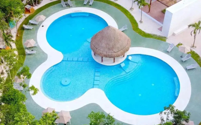 Hermoso condominio con alberca en Puerto Morelos