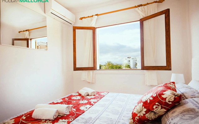 Sol - Apartment In Platja D'alcudia. Free Wifi