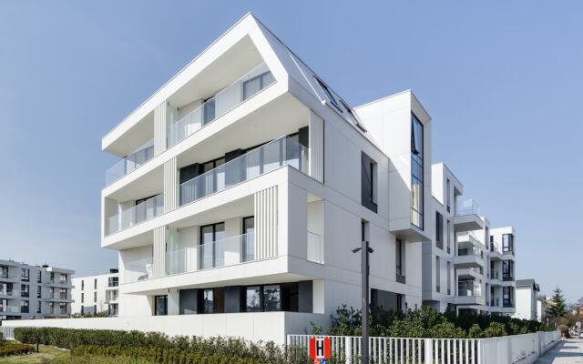 Отель Lion Apartments - Blue Marina Польша, Сопот - отзывы, цены и фото номеров - забронировать отель Lion Apartments - Blue Marina онлайн вид на фасад