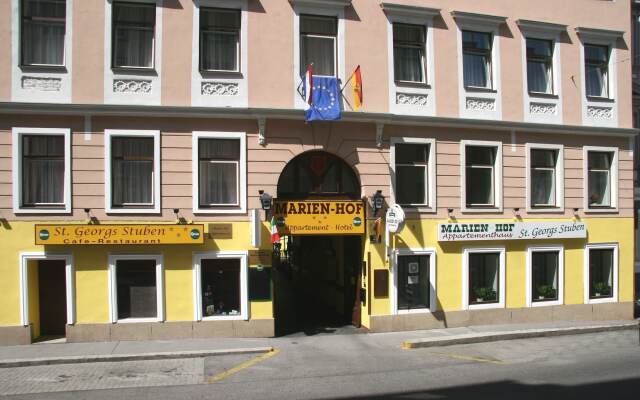 Отель Appartementhotel Marien-Hof Австрия, Вена - 1 отзыв об отеле, цены и фото номеров - забронировать отель Appartementhotel Marien-Hof онлайн вид на фасад