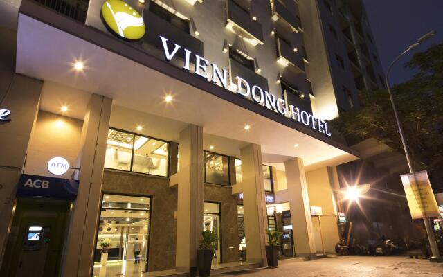 Отель Vien Dong Hotel Вьетнам, Хошимин - отзывы, цены и фото номеров - забронировать отель Vien Dong Hotel онлайн вид на фасад