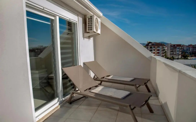 Penthouse, 3 Schlafzimmern, Meerblick, Alanya, Kestel