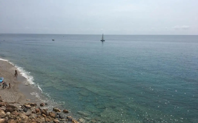 In campagna al mare