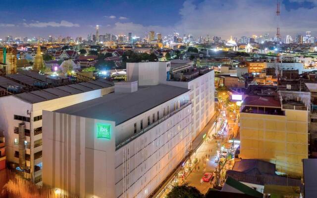 Отель ibis Styles Bangkok Khaosan Viengtai Таиланд, Бангкок - 2 отзыва об отеле, цены и фото номеров - забронировать отель ibis Styles Bangkok Khaosan Viengtai онлайн вид на фасад