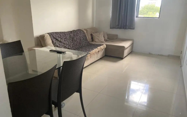 Apartamento funcional no centro.