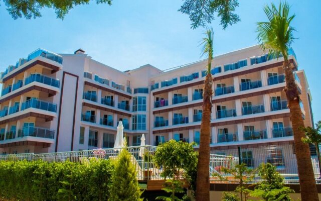 Sun Beach Hotel Сиде вид на фасад