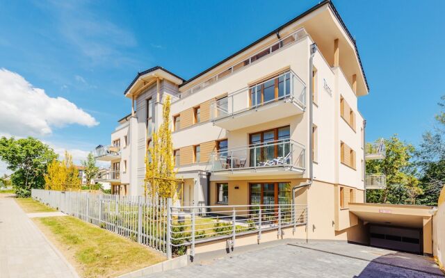 Отель Apartamenty Sun&Snow Sopocki Hipodrom Сопот вид на фасад