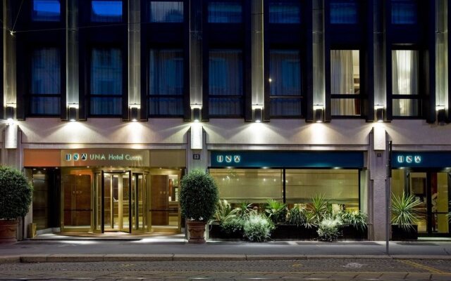 Отель UNA Hotel Cusani Италия, Милан - - забронировать отель UNA Hotel Cusani, цены и фото номеров вид на фасад