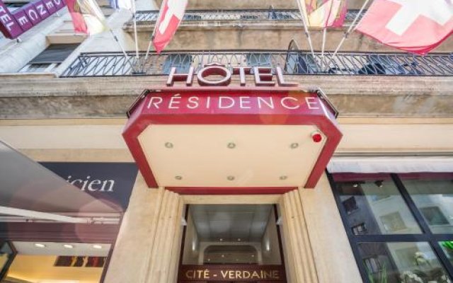 Отель Residence Cite Verdane Швейцария, Женева - отзывы, цены и фото номеров - забронировать отель Residence Cite Verdane онлайн вид на фасад