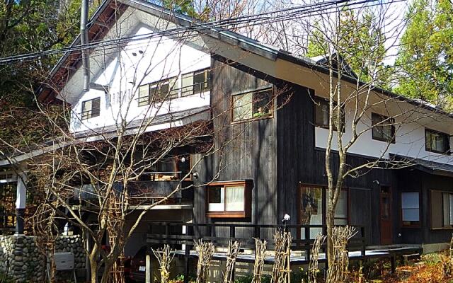 Отель Sekkasai Lodge Хакуба вид на фасад