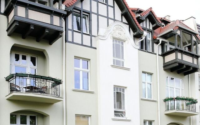 Отель Apartamenty Mój Sopot - Parkowa Maison вид на фасад
