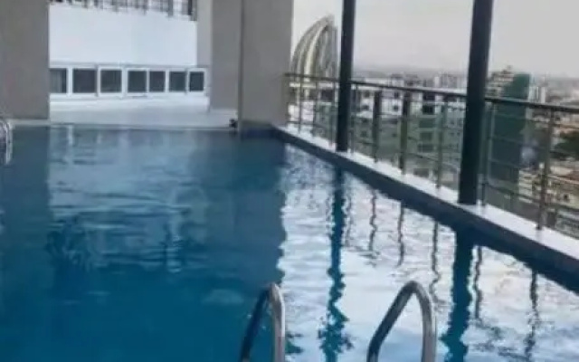 Lovely 2-bedroom serviced apartment with pool in Kilimani