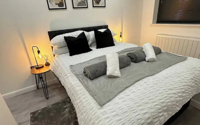 Luxury 1-bedroom Cozy Apartment in Leicester City Centre