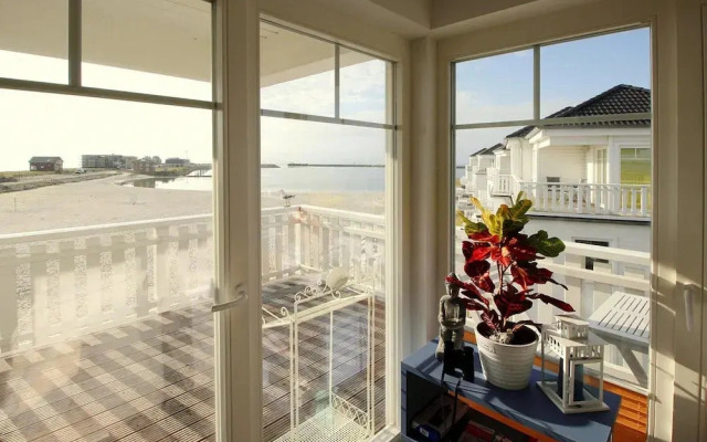 Haus in Olpenitz mit Strand und Meerblick