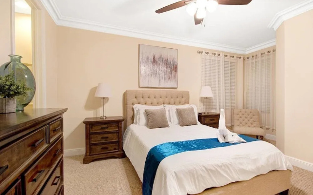 Walk to Beach Spacious Estate with Hot Tub & Game Room