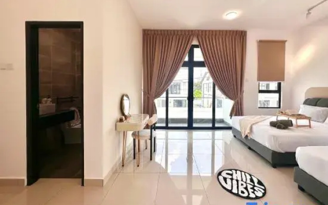 Modern Stylish 4BR Family House @ Machang Bubok