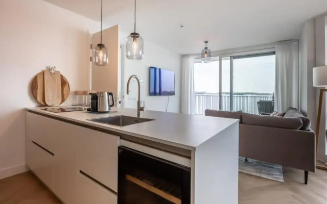 Apartment Veerse Meer With Private Marina