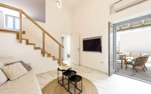 3bedroom Cycladic Villa Dorida with pool in Paros