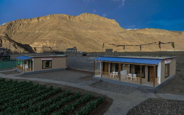 Echor Mud Huts Kaza Spiti Valley