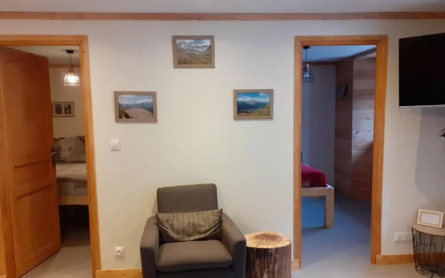 Appartement chaleureux avec wifi de 10 personnes à Val-Cenis